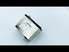 Metalowy obudowa EMI Filtr zasilania OEM ODM 120V 250V Nawierzchnia