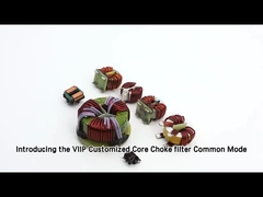 Komponent elektroniczny EMI Ferrytowe rdzeń Toroid Bead ID 0,8-13,8 mm