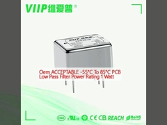 OEM AKCEPTABLNY -55°C do 85°C PCB Low Pass Filter Rating Power 1 Watt