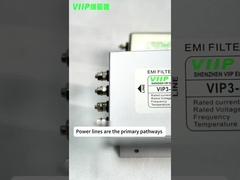 50/60Hz Nominalna częstotliwość środkowa Filtr jednofazowy EMI z wyższym poziomem tłumienia