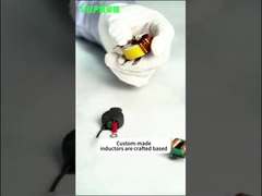 Czarny Nizn Clap On Transformer Ferrit Core Materiał VIIP