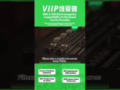 Plastikowa obudowa Dwuetapowy filtr EMI EMC dla sterownika zasilania prądem AC ROHS