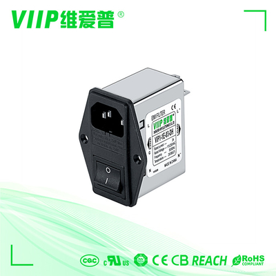 kupować Filtr EMI z wbudowanym filtrem EMI 120 V AC z męskim gniazdem bezpiecznika C14 online manufacture