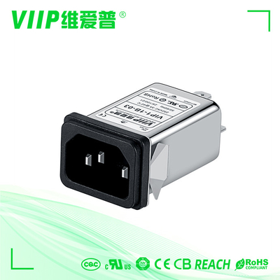 kupować 94v-0 Filtr IEC EMI z pojedynczym bezpiecznikiem 60-90dB do urządzeń testowych online manufacture