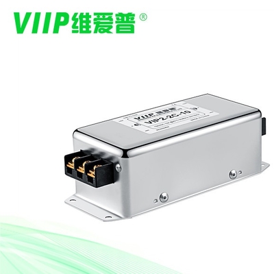 kupować Metalowy 3-fazowy filtr EMI Utrata wtrąceniowa 60 ~ 90dB Linia do uziemienia 2250VDC lub 2000VAC online manufacture