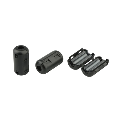 kupować Magnetyczne zaciski kablowe ferrytowe 0,28-calowe ID 7mm Wire Clip-In Design z wysokiej wydajności materiałów magnetycznych online manufacture