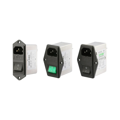 kupować 50Ω EMI Filtr linii zasilania z obudową metalową o pojemności 380g 50Ω Impedancja wejściowa online manufacture