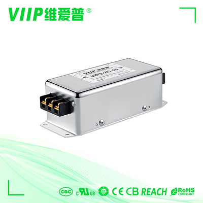 VIIP 10A 3-fazowy filtr dolnoprzepustowy EMC EMC dla sterownika silnika