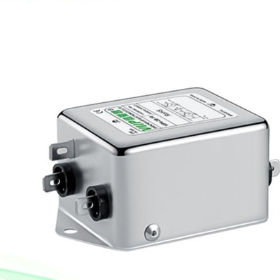 20-100dB Filtr linii zasilania EMI z zaciemnieniem pasma zatrzymania dla zastosowań jednofazowych prądu przemiennego