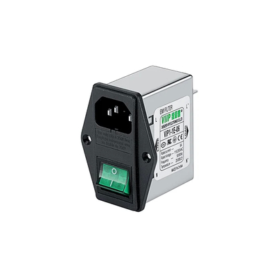 Wysoce skuteczny filtr IEC EMI do zastosowań 250VAC z zakresem temperatur 25/085/21