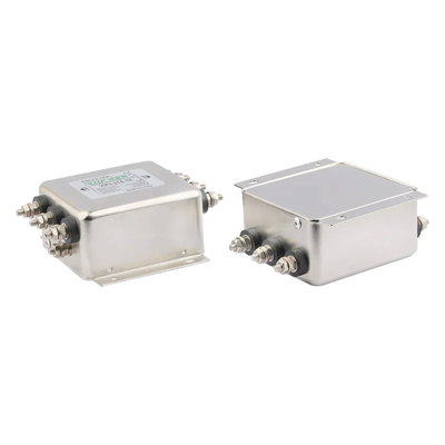 60~90dB Strata wstawienia EMI/RFI Filtr 380V/480V 500VDC dla maszyn automatycznych