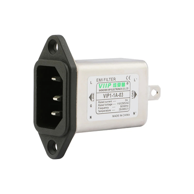 Ultra-kompaktowy filtr EMI 110V/250VAC z mocem IEC