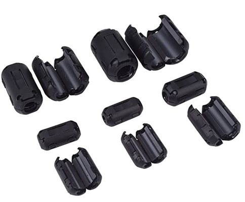 Przemysłowy kabel Snap-on Clip On Ferrite Core Idealne połączenie dla lepszego sygnału i przesyłania danych