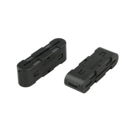 EMI/RFI Suppression Made Simple Cable Ferrite Ring With Snap-On Mounting Type In Bulk Packaging (Sprężanie EMI/RFI) W opakowaniach masowych